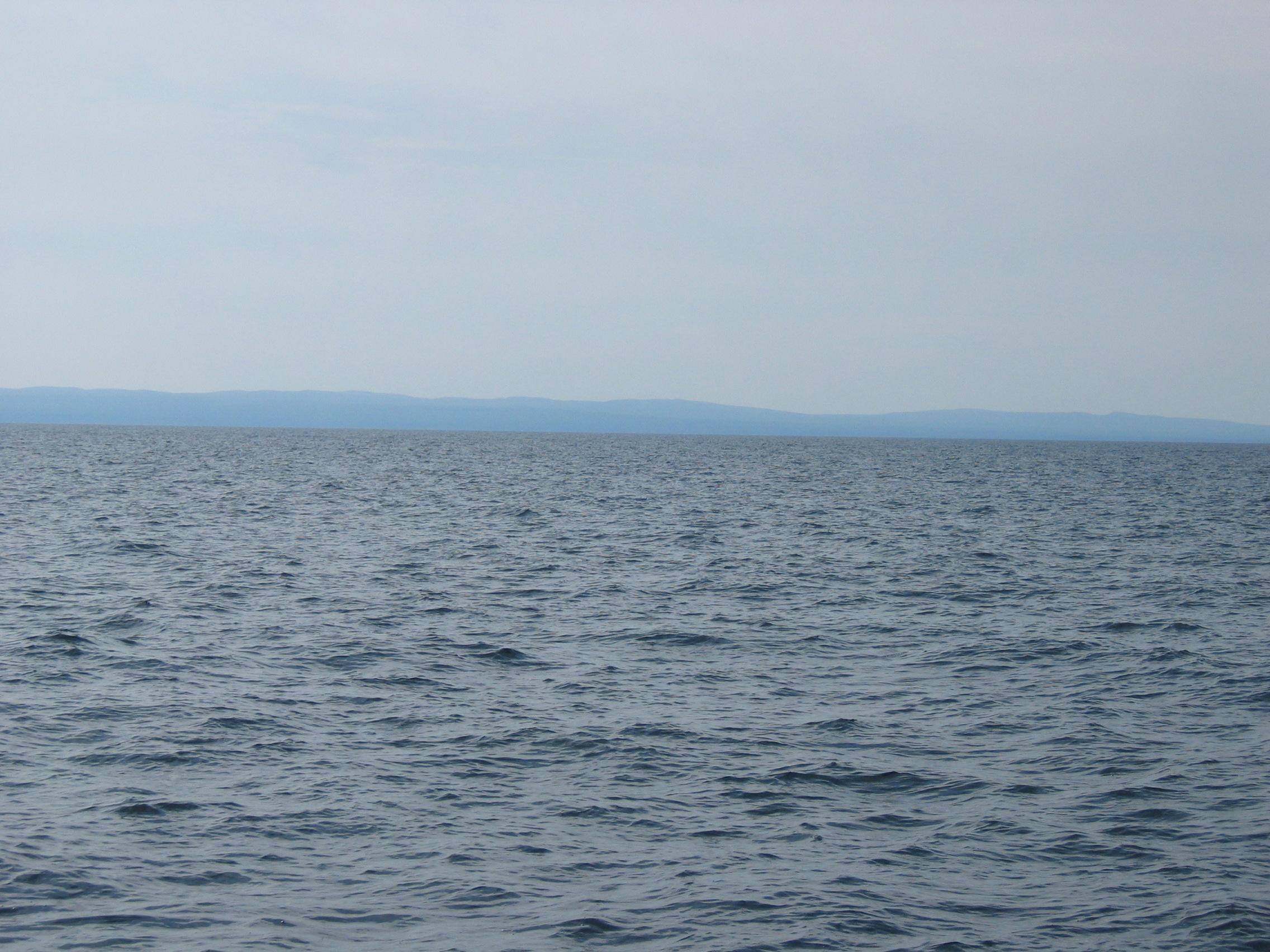 View of Michigan to the South from the confluence