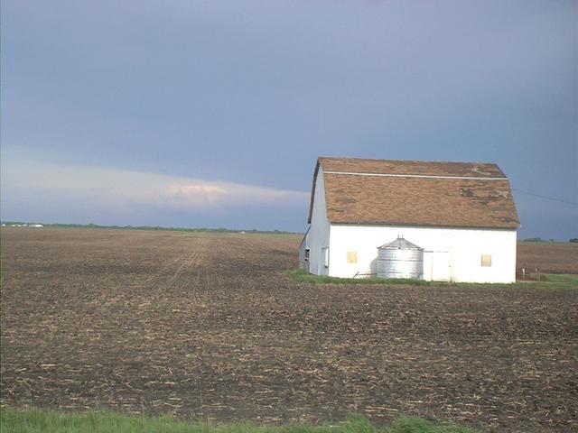 Looking east toward confluence