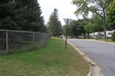 #7: View to the west from the street to the north of the confluence.