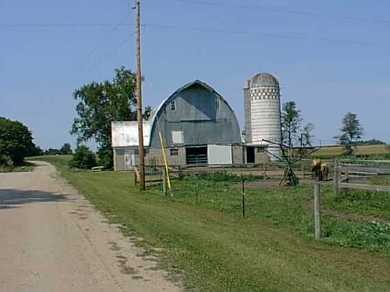 Typical Minnesota barn