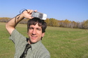 #2: Joseph Kerski at the confluence site.