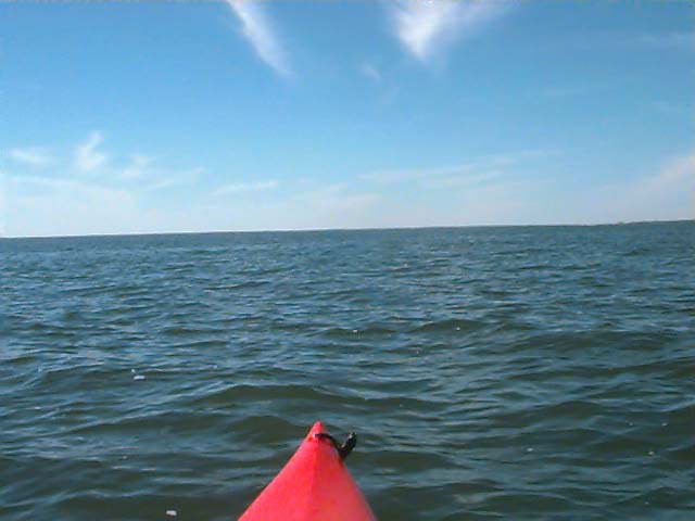 Looking south from the confluence