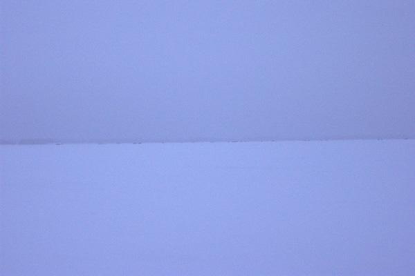 Looking south over the confluence, south shore of Lake of the Woods visible.