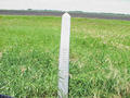 #4: U.S. side of the border marker