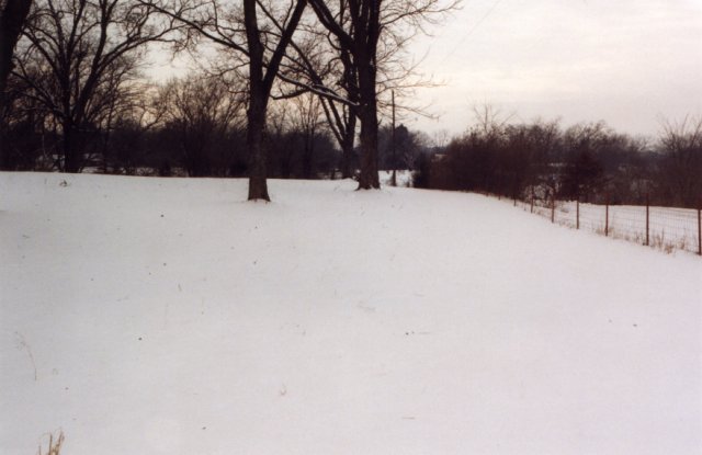 West from the confluence