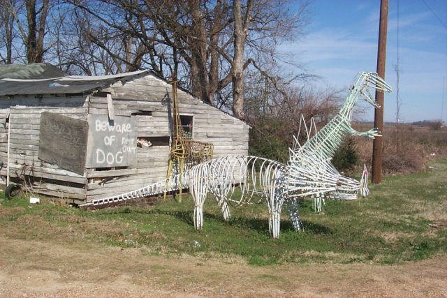 Wesley Bobo's sculptures