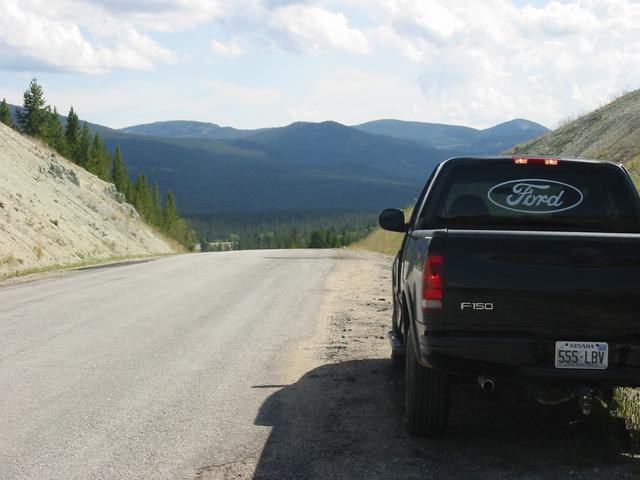 South view from Continental Divide