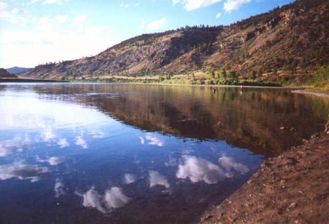 Fly fisherman on the Missouri River