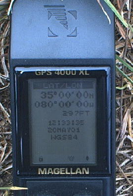 GPS reading