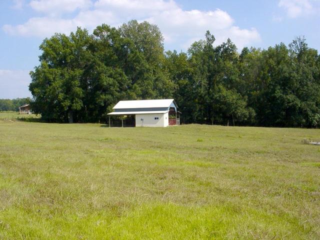 Barn from the confluence point