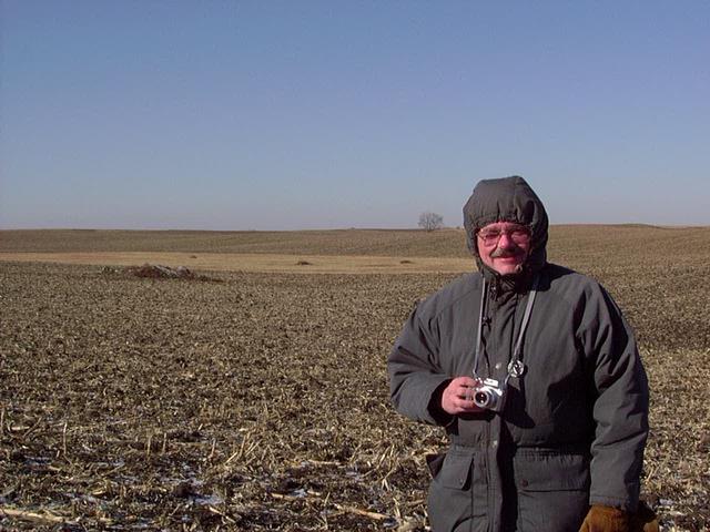 Roger with the confluence in background