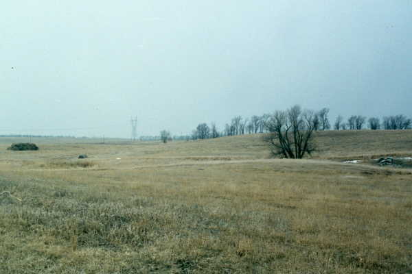 West from the confluence