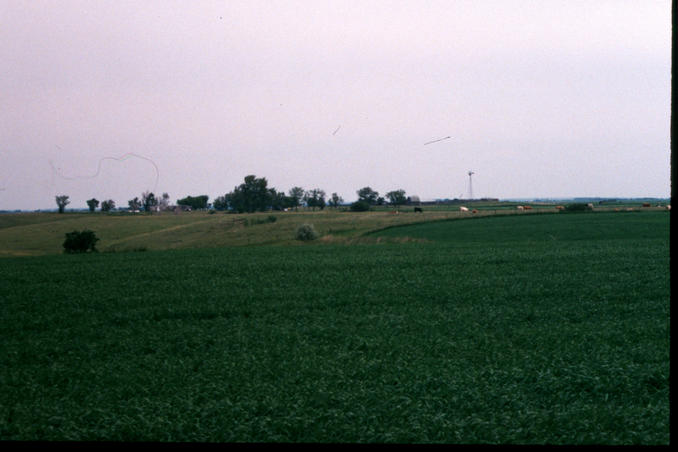 farmhouse to the northeast