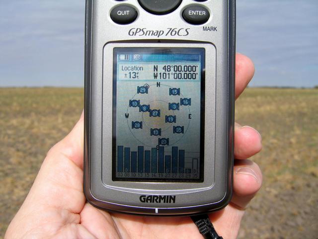 GPS position