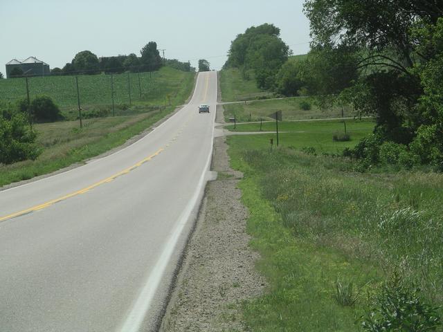 looking west on route 66