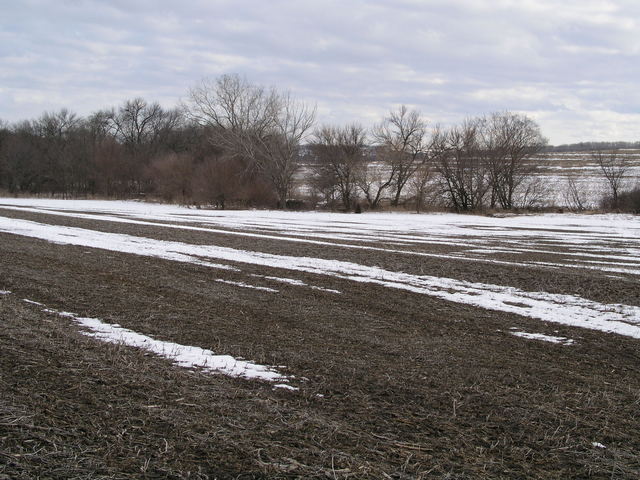 View south to the cp from the nearby gazebo.