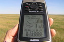 #7: GPS reading at the confluence point.