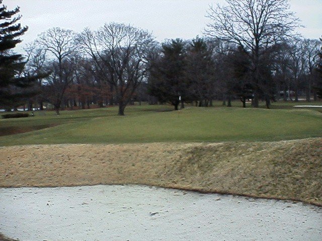 View of golf course