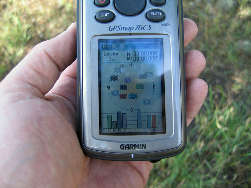 GPS position