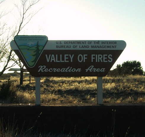 The Malpais Lava Beds.