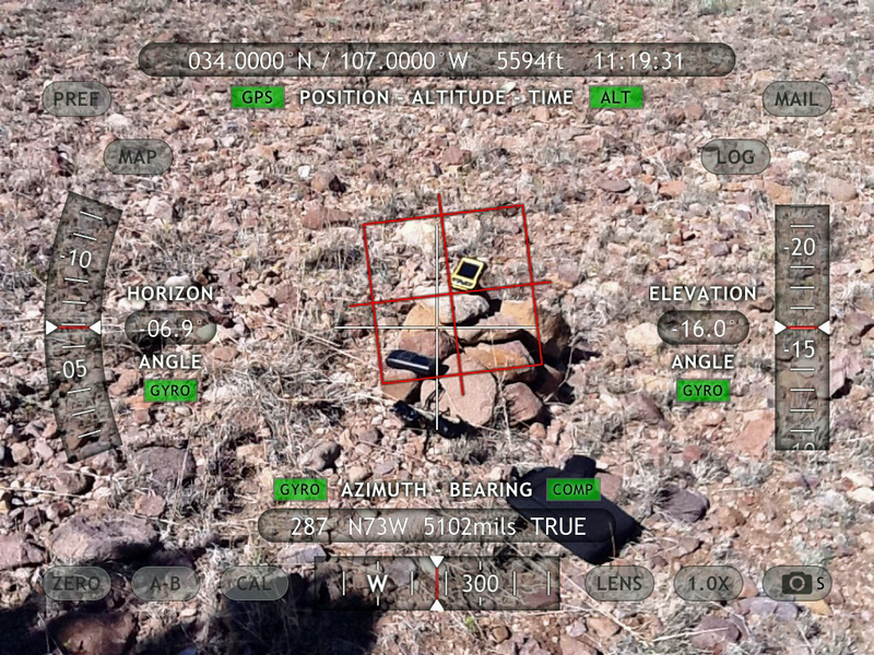 iPad Data of Cairn