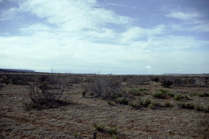 The confluence is 4.5 miles this way