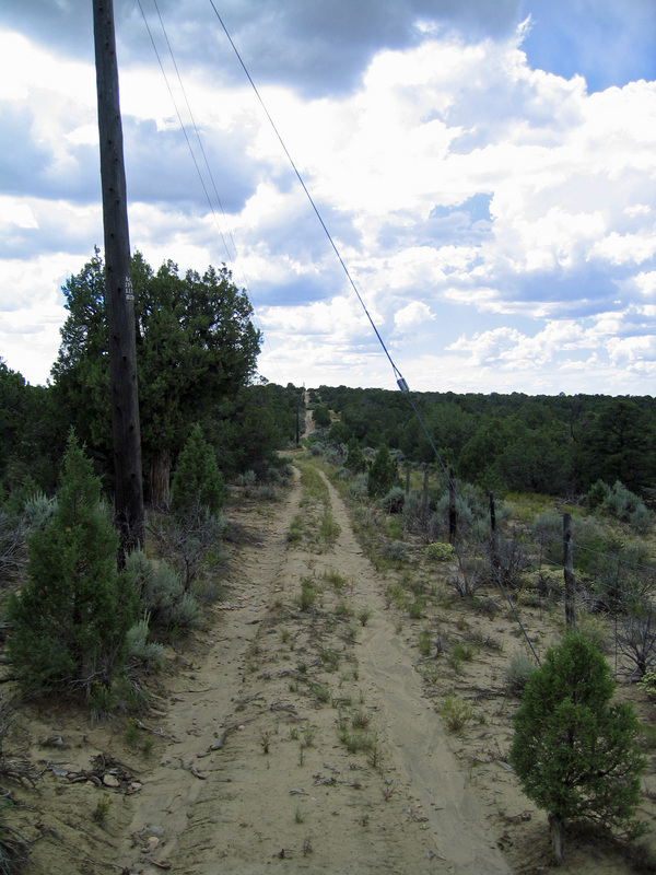 Border Road Looking West