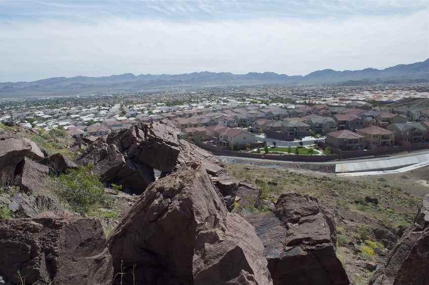 View North (of urban sprawl)