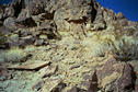 #2: Another view from the confluence point, this time looking up the rocky hill.