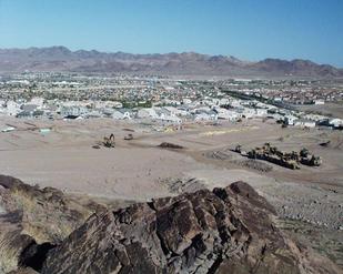 #1: view East with earth-moving machinery in the foregorund