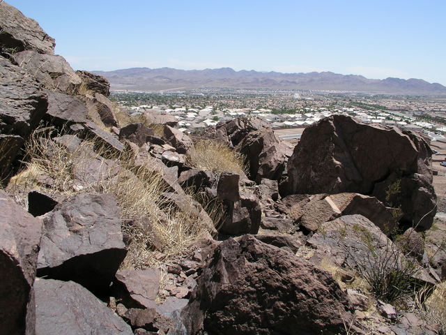 Only the site’s steep contours have prevented 36N 115W from already being overrun by Henderson NV housing.