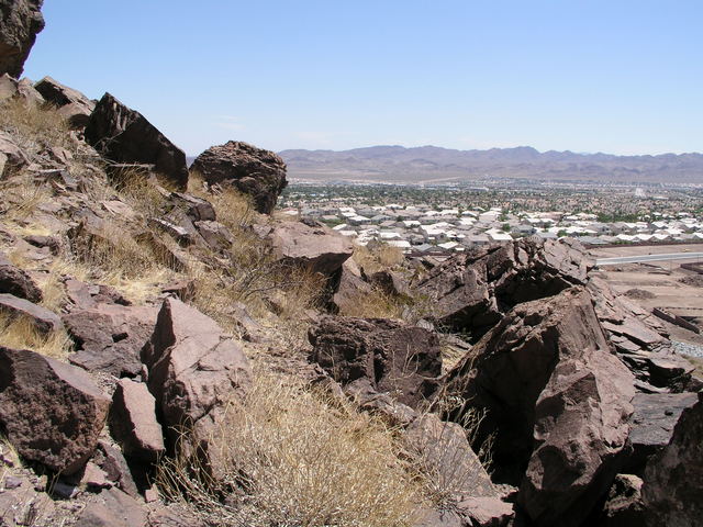 Somewhere about 15 miles to the east lies the Colorado River gorge and Hoover Dam, the root of all of Clarke County’s suburban sprawl.