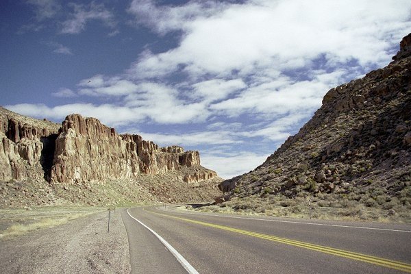 Canyon on route south of confluence