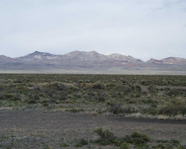 Looking NW towards Hannapah Peak and the Toiyabe Nat. Forest