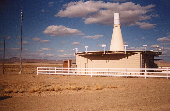 FAA facility at the end of the road....3 miles to go.