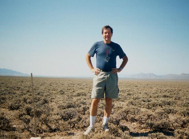 Jack and G. Horn's stake in the view to the south.