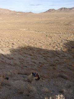 #1: View of confluence area-looking east towards Hendricks well