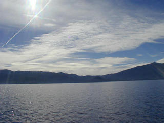 #1: Morning sun looking east at Dagget Pass