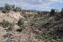 #7: A small gully crossed en route to the confluence point (the ground here was otherwise quite flat)