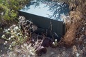 #7: A ‘geocache’ box (new in the past 10 years), next to the confluence point’s famous rusted steel pipe