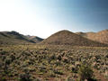 #3: View northwest towards the hills containing the confluence