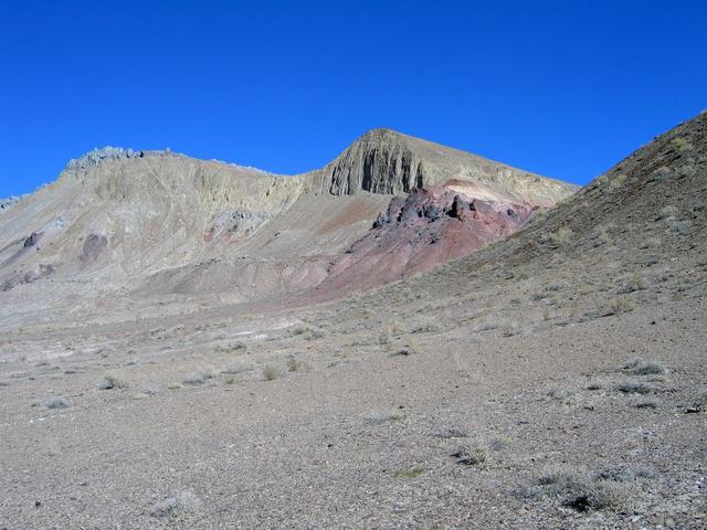 View Northeast towards a nameless mountain