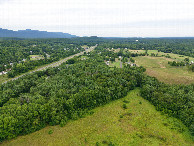 #8: View North, from 120m above the point