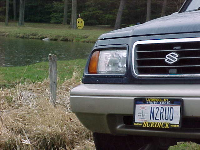 N2RUD's Suzuki Sidekick & Smiley Face