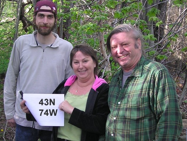 The neighboring Denisons join Annie @ the confluence