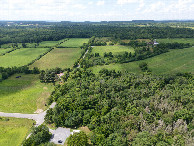 #11: View West, from 120m above the point