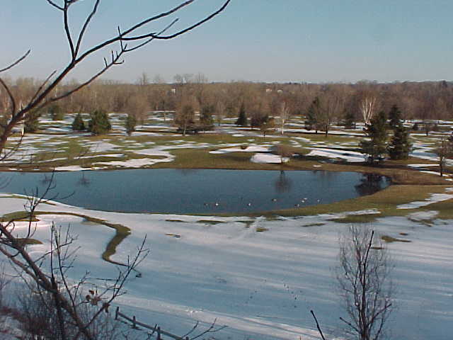 Pond & Golf Course Aross the Road