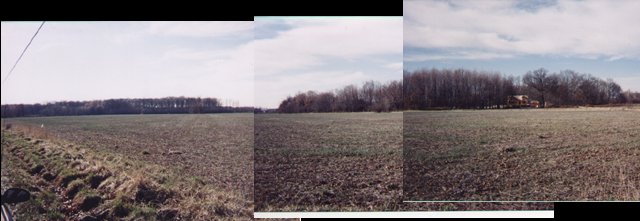 Panorama of land surrounding N39 W84