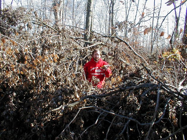 Rich sez: "That darn confluence is around here somewhere ..."