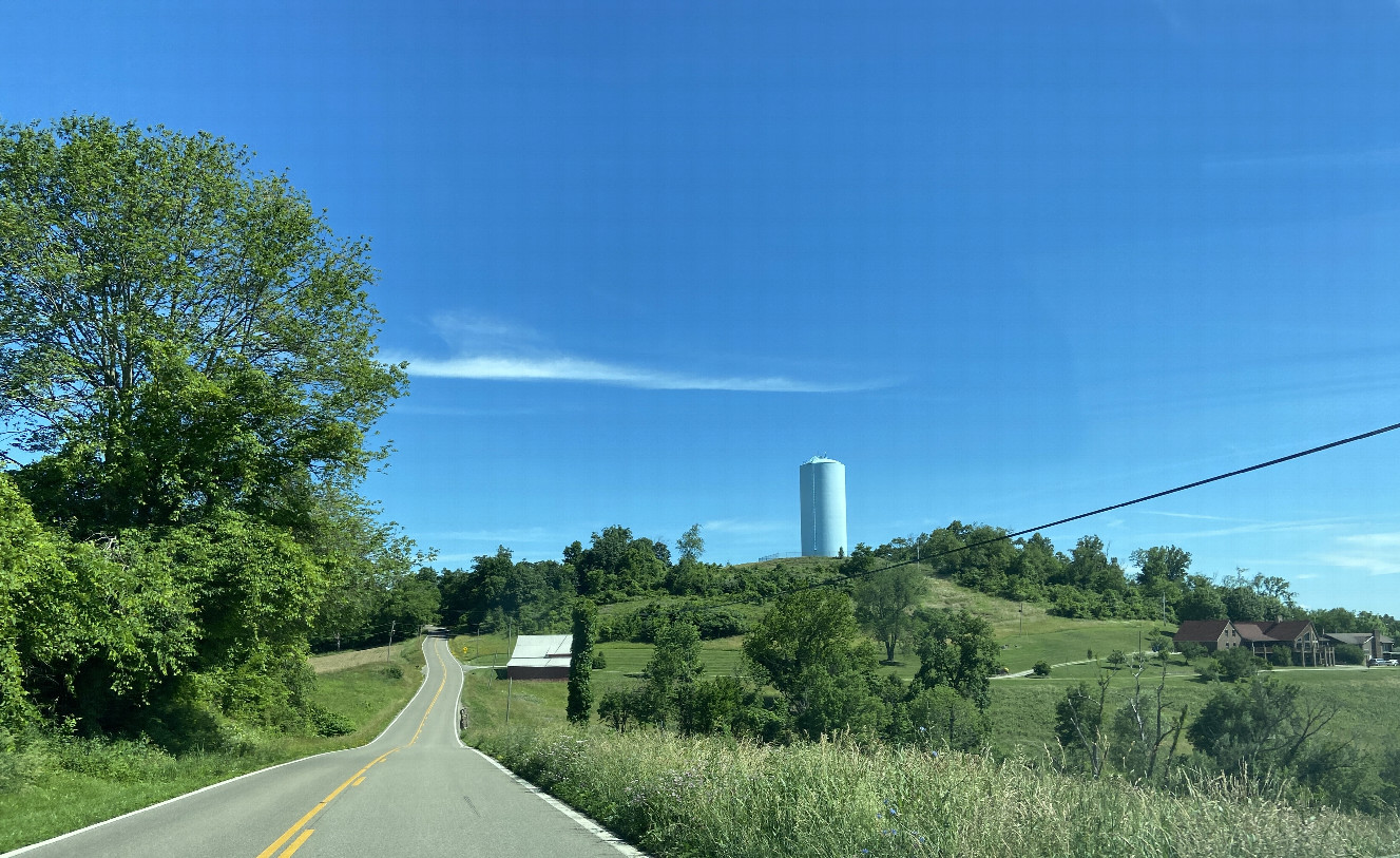 Another scenic view about 2 miles north of the confluence. 